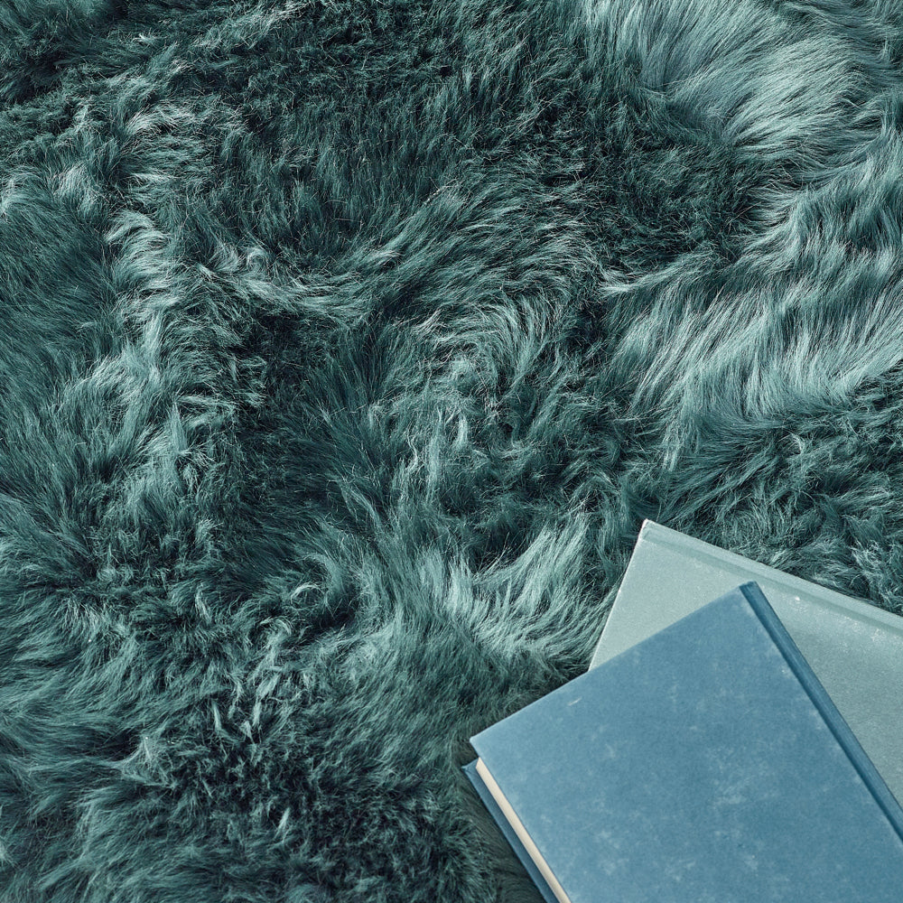 Genuine Sheepskin Forest Green - view 3