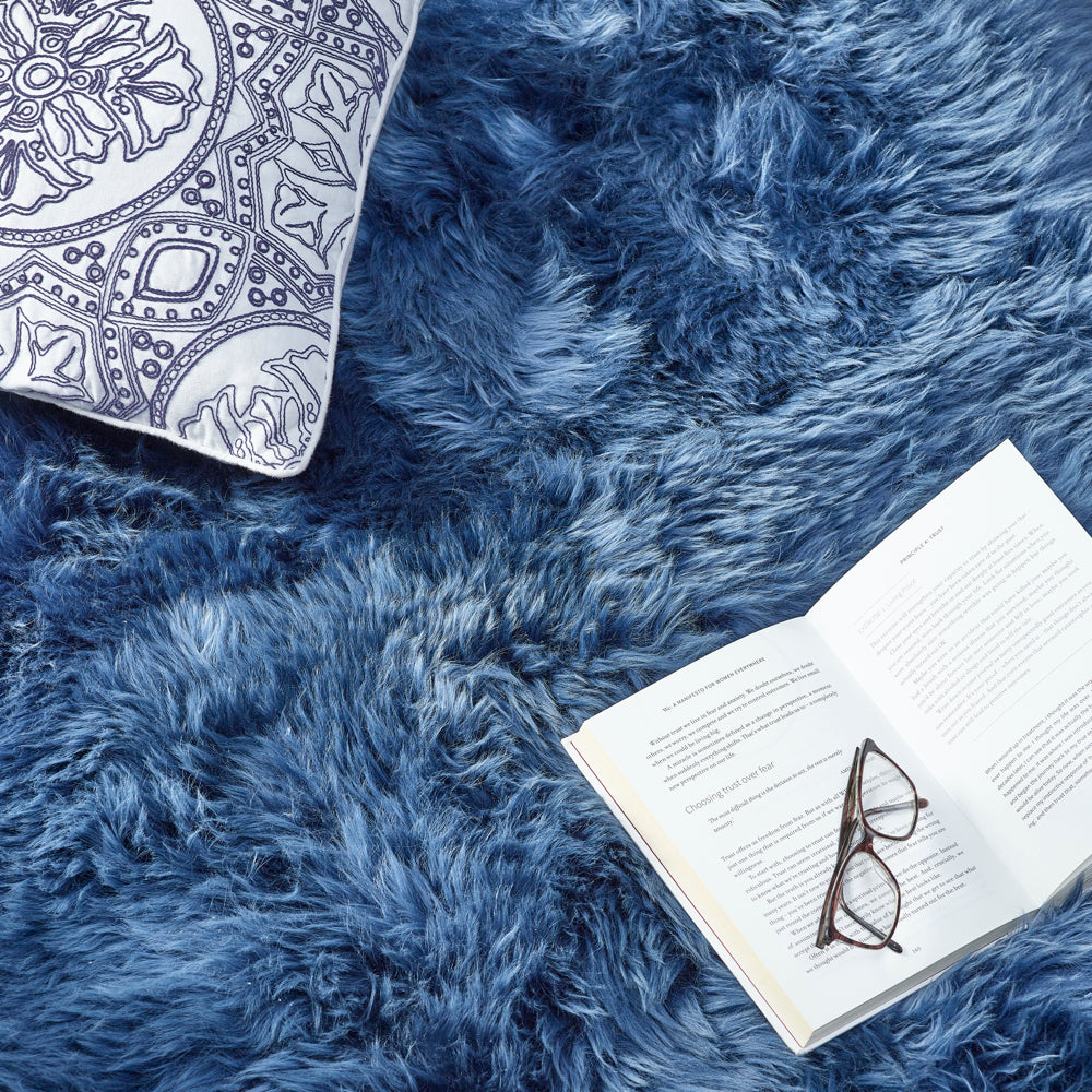 Genuine Sheepskin Navy - view 7