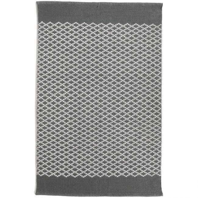 Trellis Rug Warm Grey