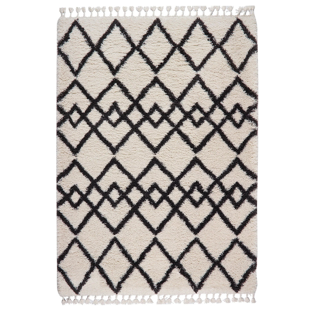 Morocco Ivory/Charcoal