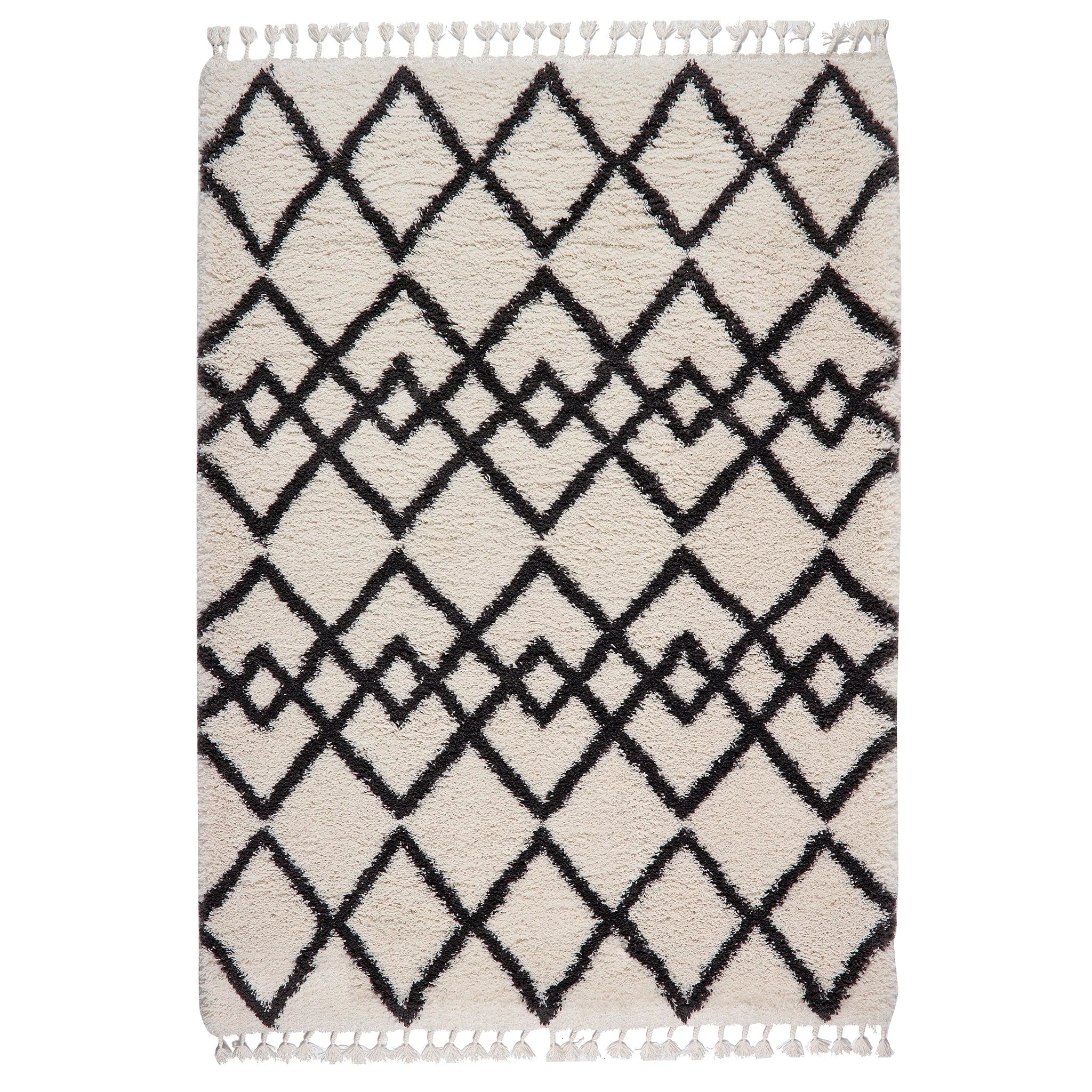 Morocco Ivory/Charcoal