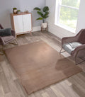 LUXE FAUX FUR RUG PLAIN MINK