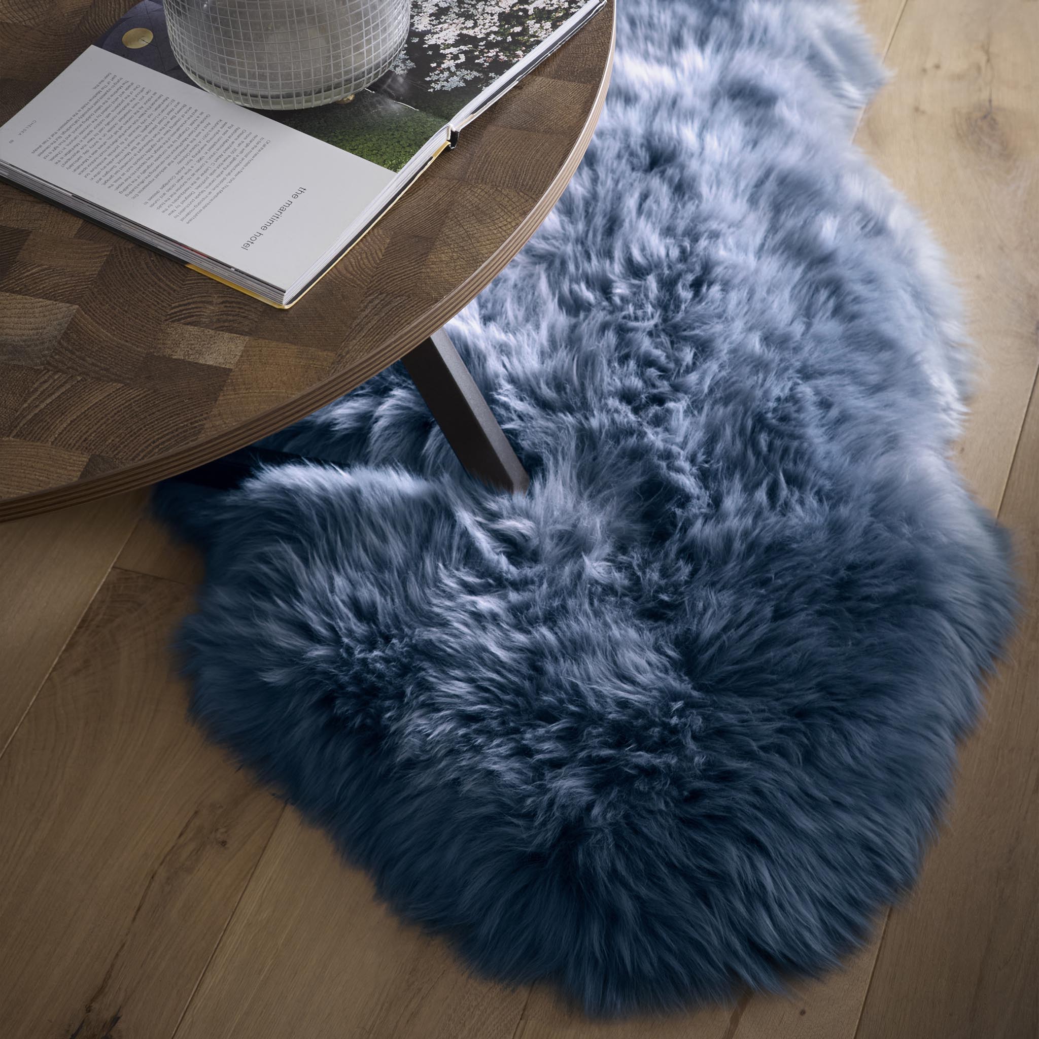 Genuine Sheepskin Navy - view 5