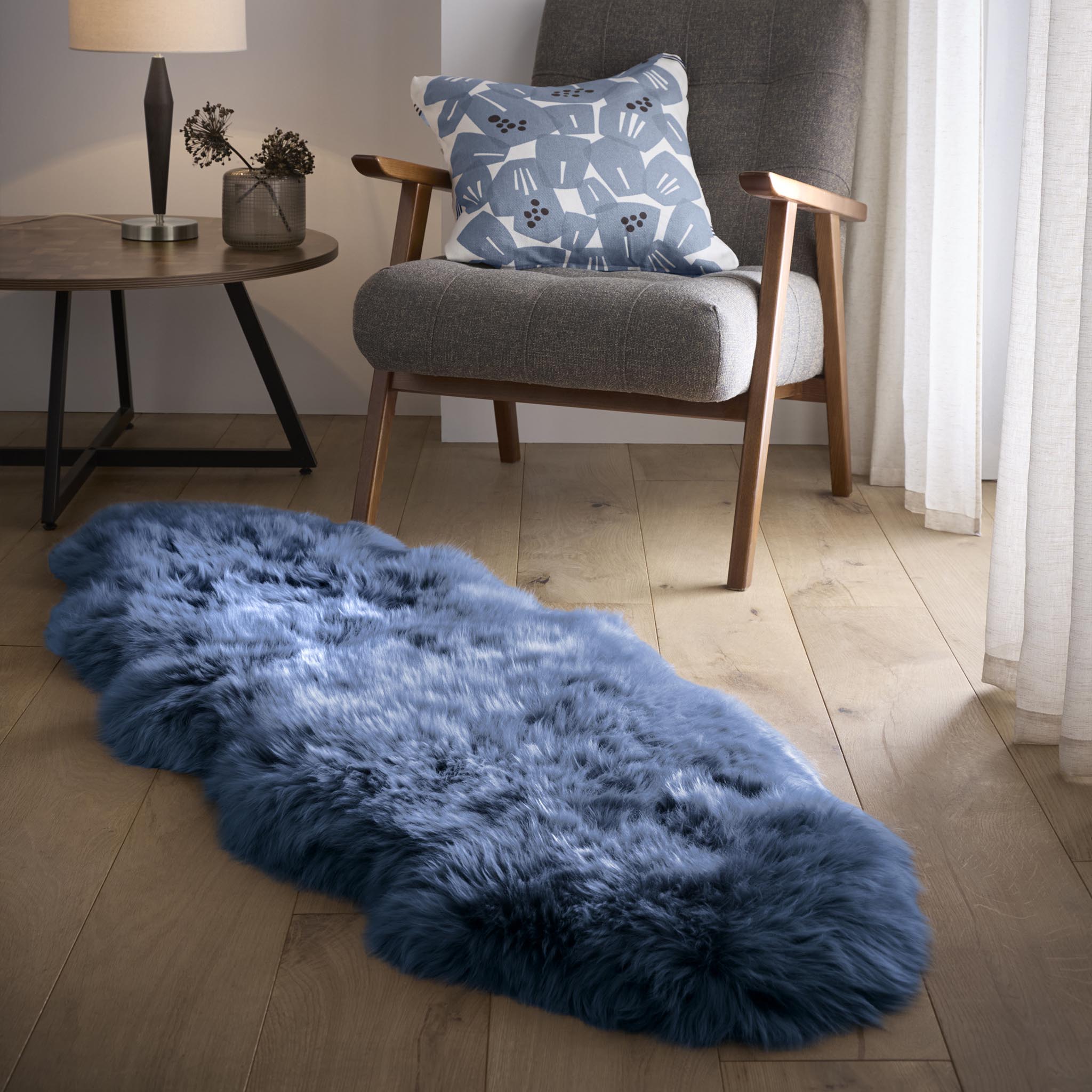 Genuine Sheepskin Navy - view 3