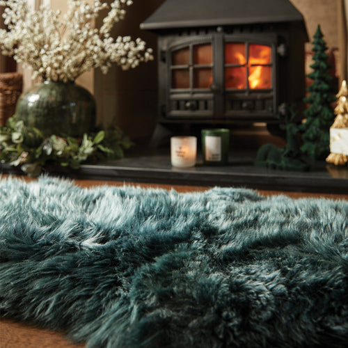 Genuine Sheepskin Forest Green - view 2