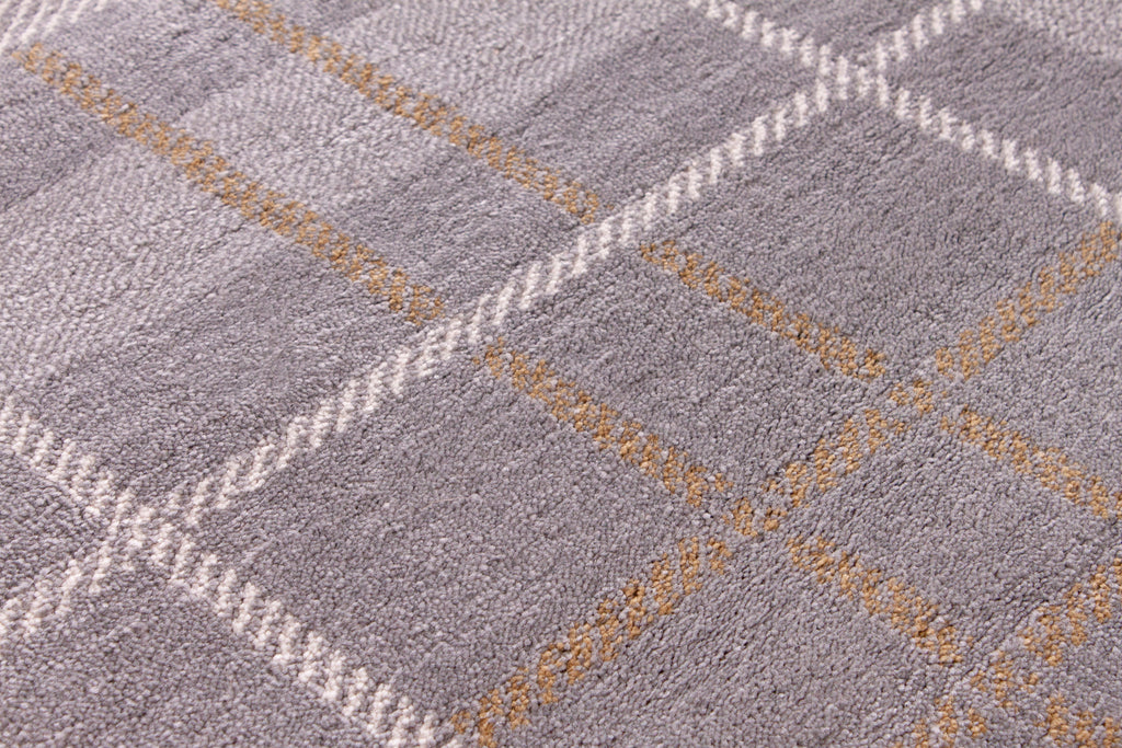 TARTAN CHECK GREY/OCHRE