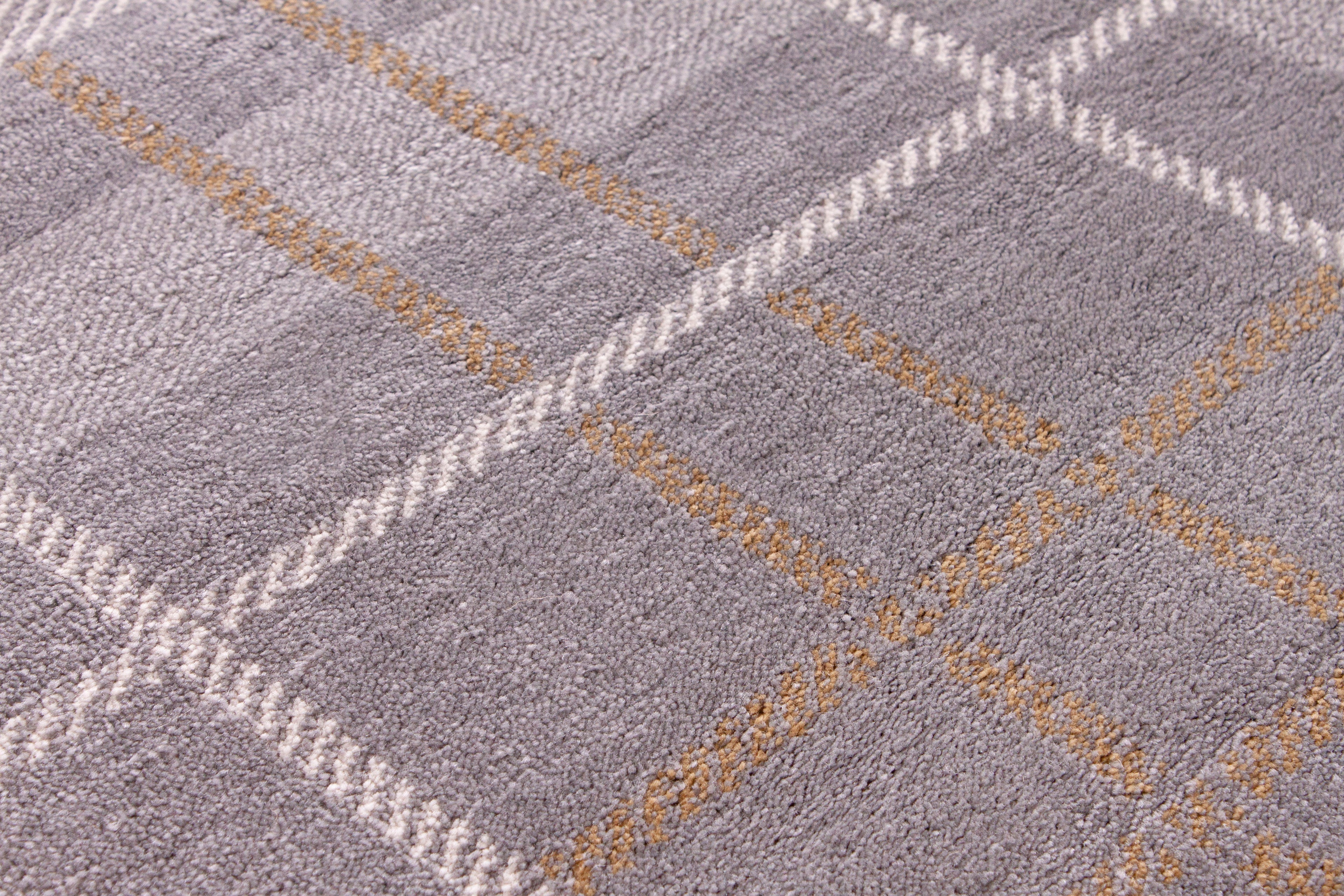 TARTAN CHECK GREY/OCHRE