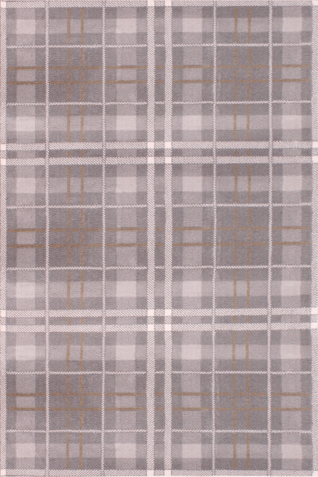 TARTAN CHECK GREY/OCHRE
