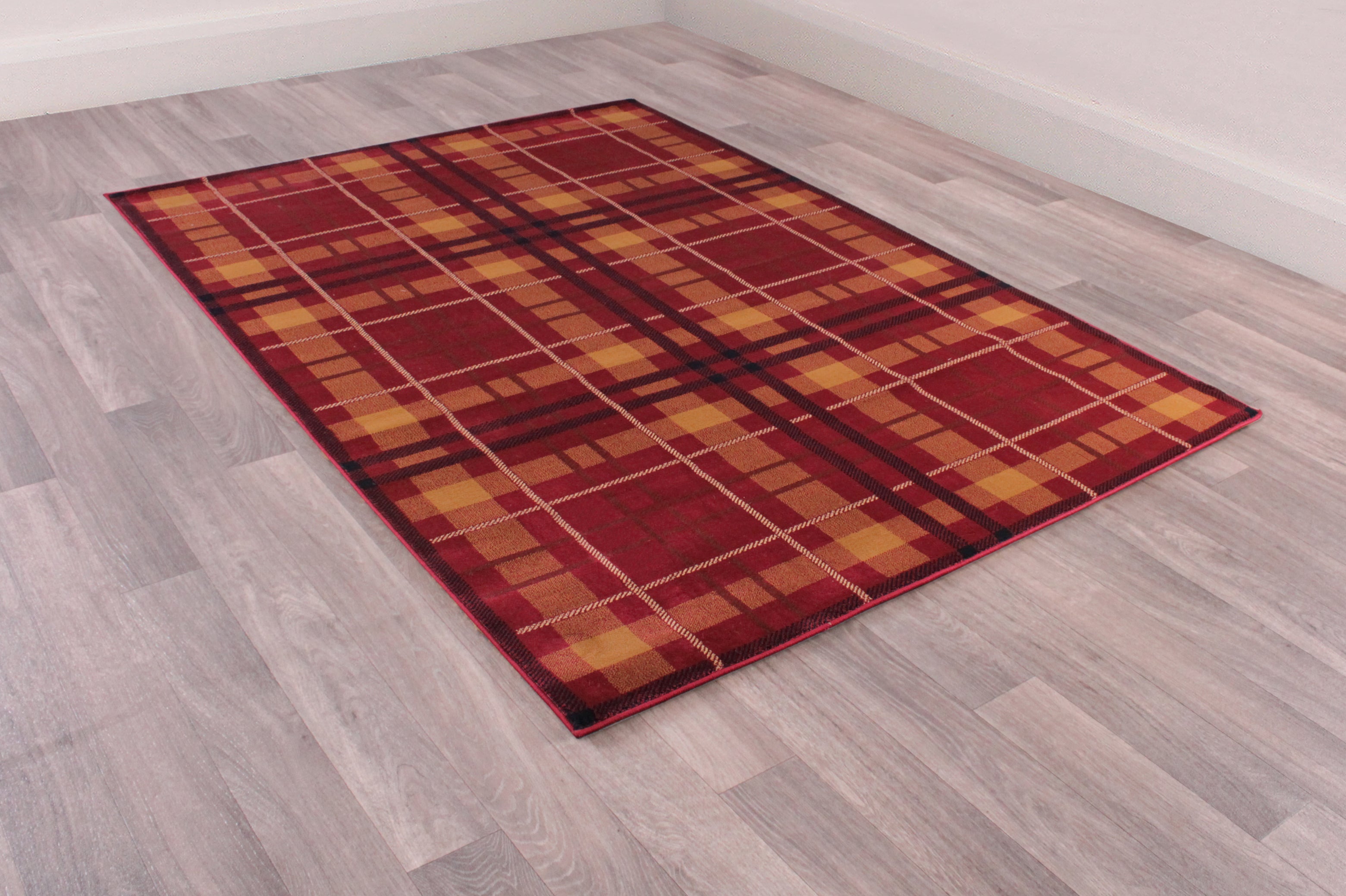TARTAN CHECK RED