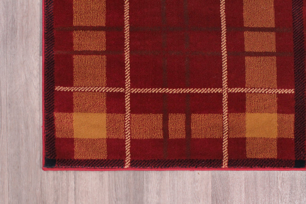 TARTAN CHECK RED
