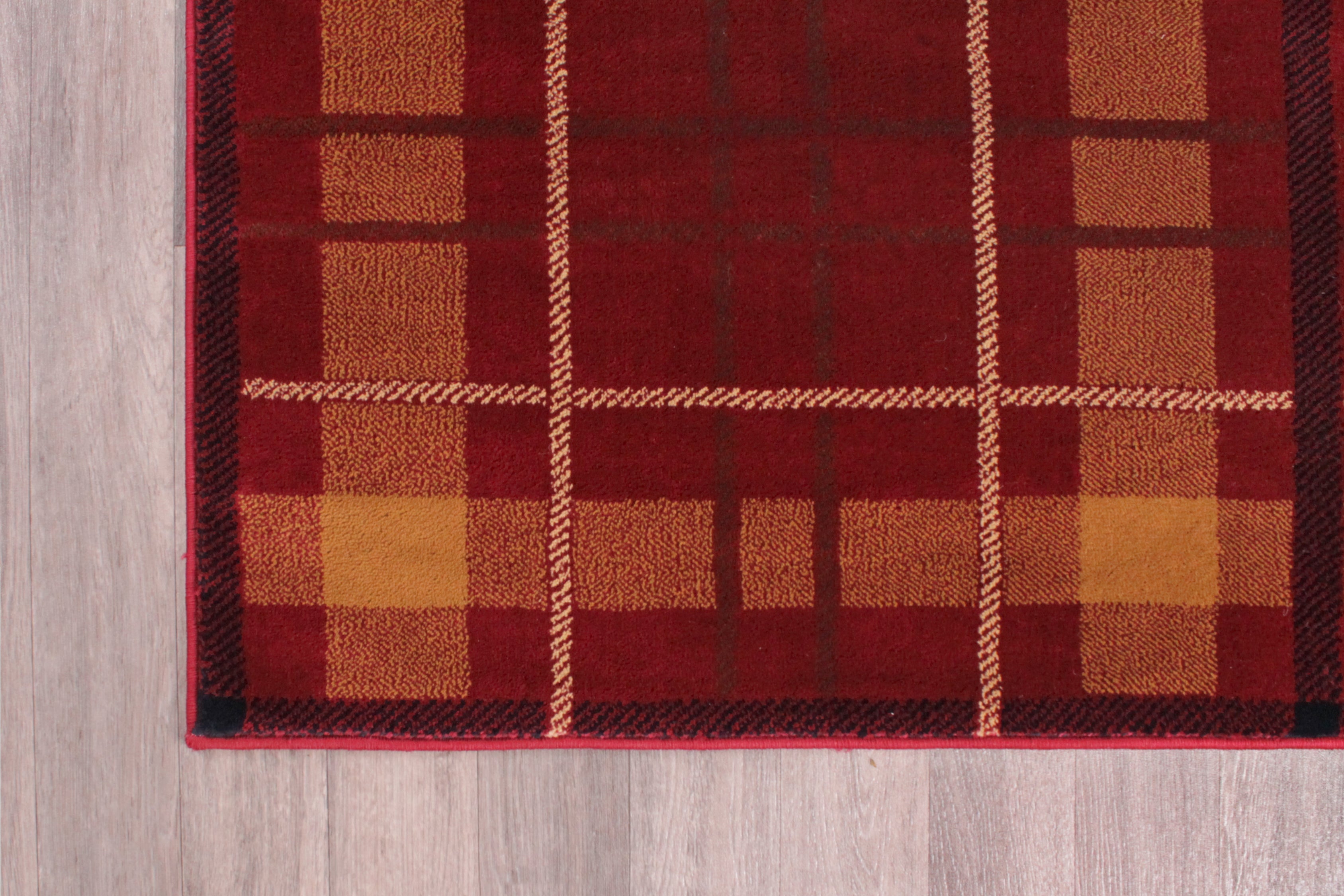 TARTAN CHECK RED