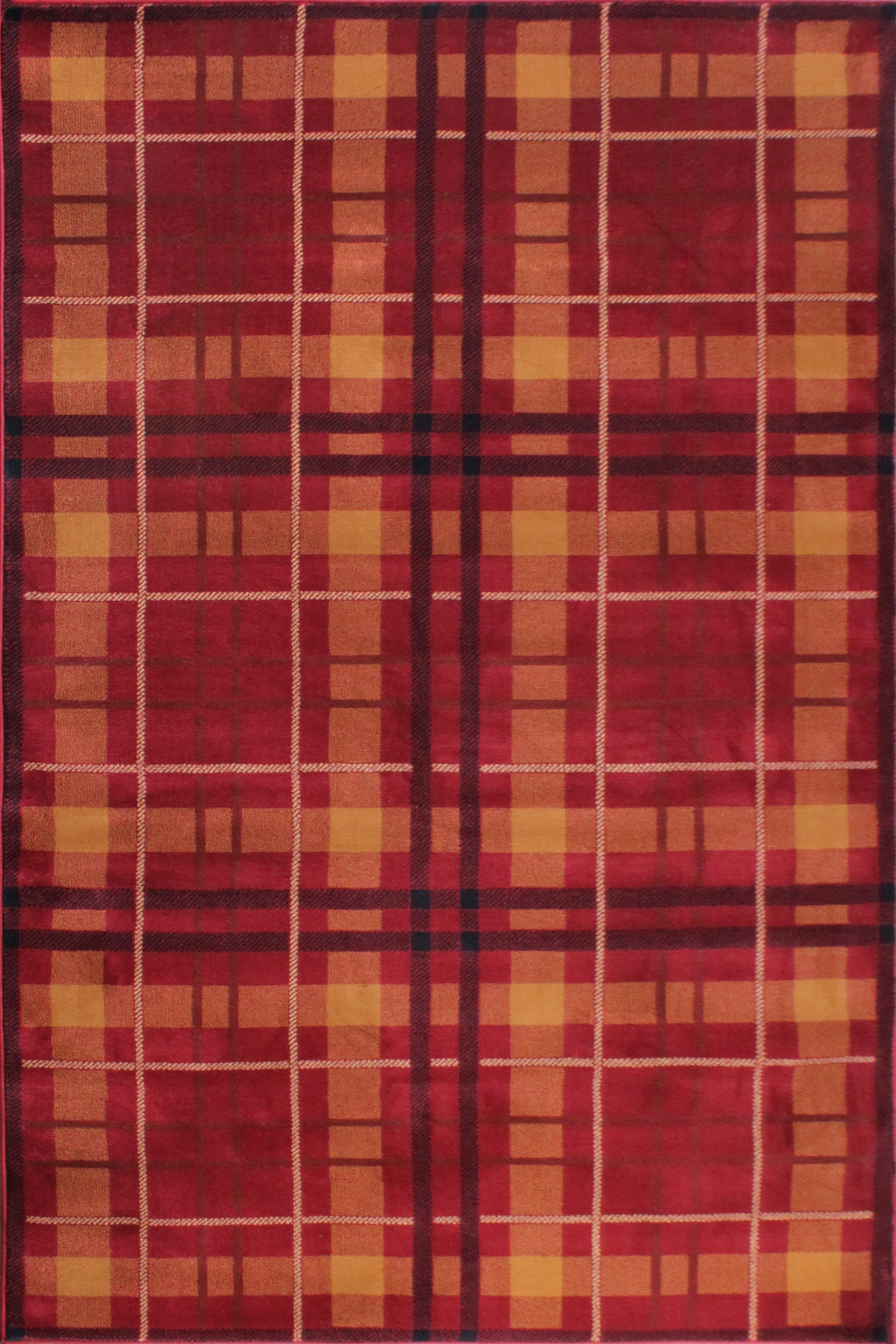 TARTAN CHECK RED