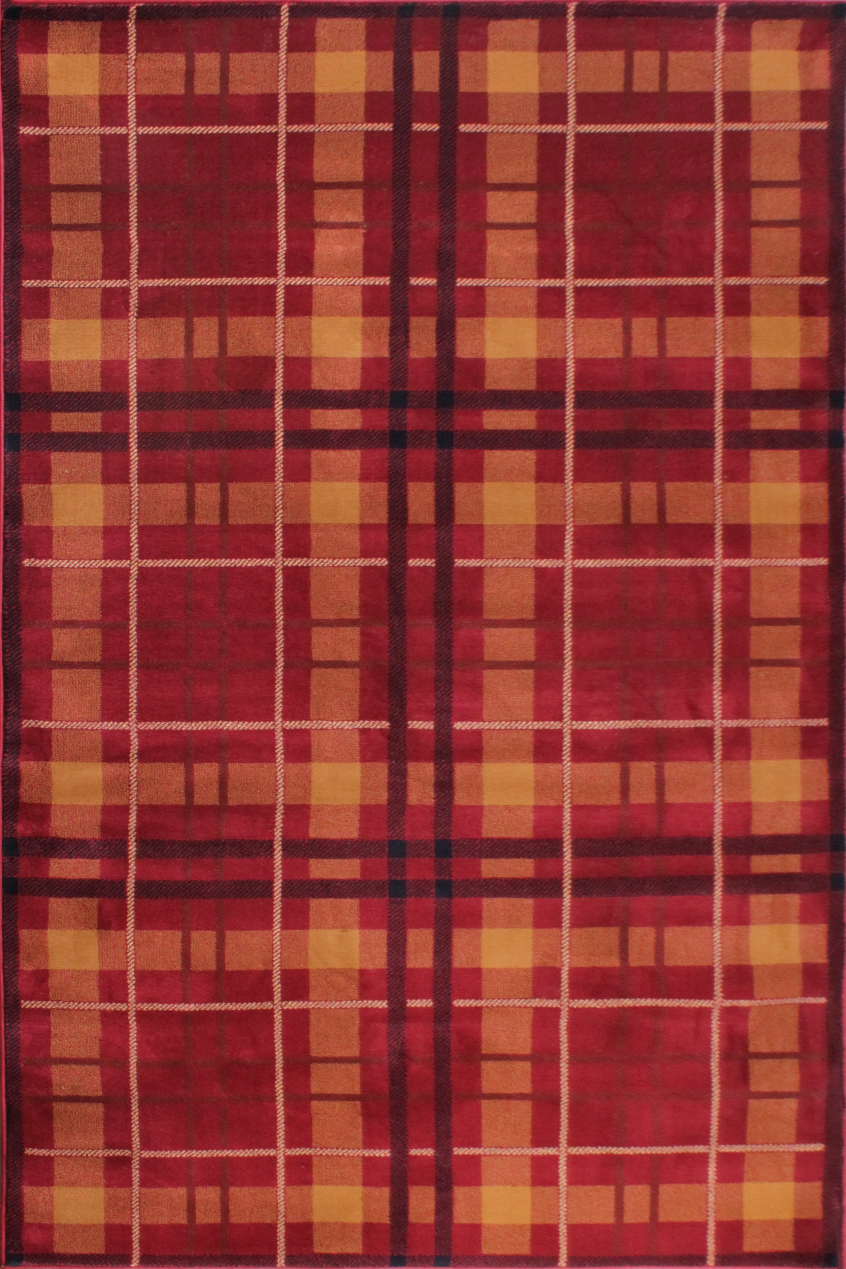 TARTAN CHECK RED