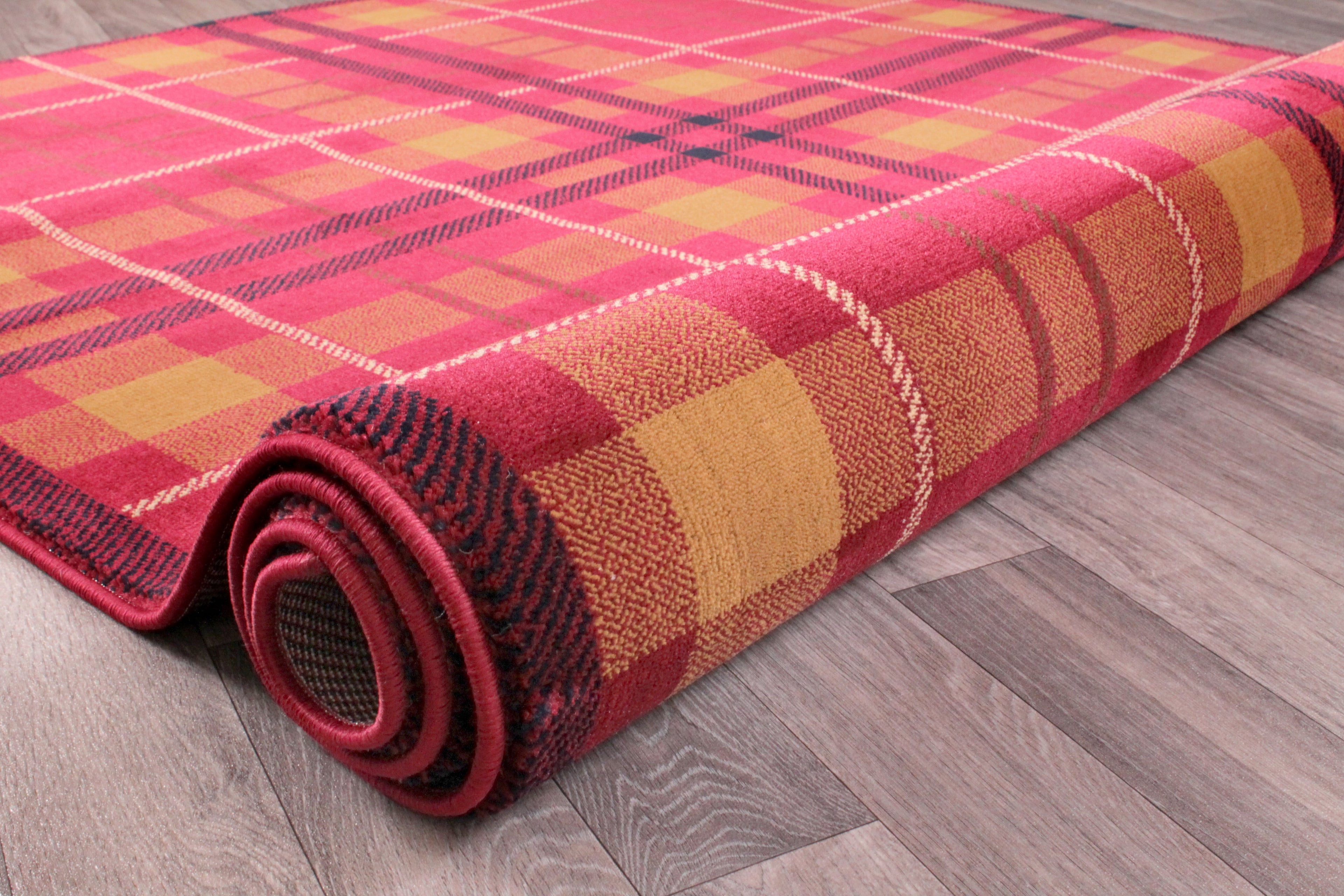 TARTAN CHECK RED