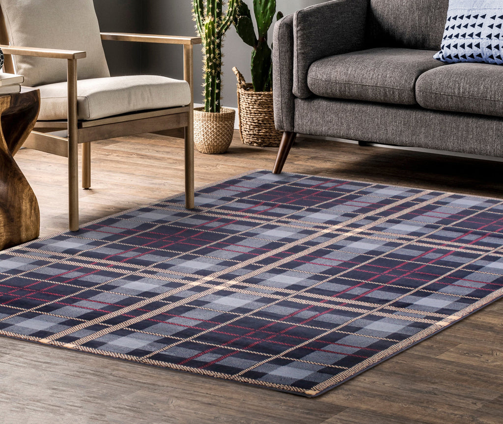 TARTAN CHECK BLUE