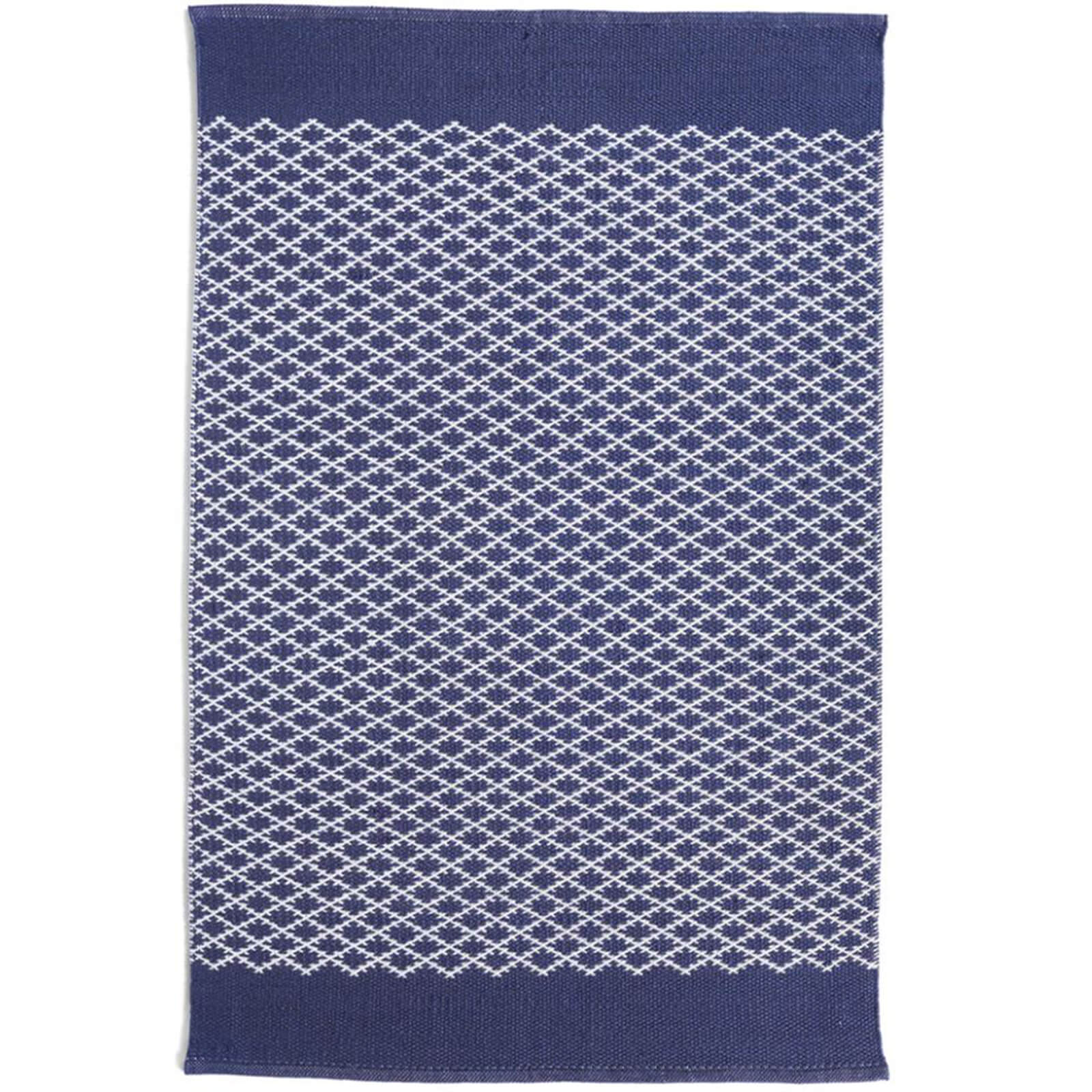 Trellis Rug Navy
